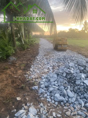 Bán đất trong hẽm đường 30/4, ấp Sa Bình, X.Long Đức, TP Trà Vinh. DT: 246,5m2 = 800 Tr - 8