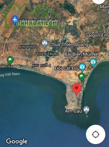 Cần bán nhanh-Đất 2 MT Hồ Xuân Hương-Mũi Né-Phan Thiết-DT 343m2TC,mt 10m - 5