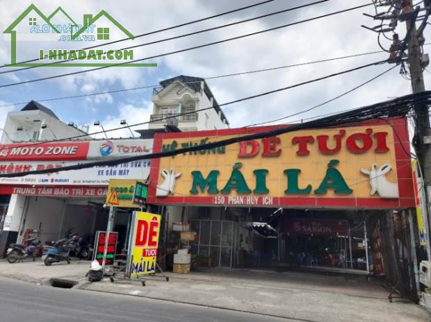 BÁN GẤP NHÀ MẶT TIỀN PHAN HUY ÍCH  103M2, NGANG 7.5M, 3 TẦNG -  GIÁ 8.6 TỶ.