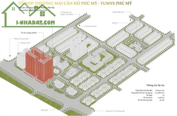 Chính thức mở bán căn hộ Tumys Phú Mỹ, giai đoạn 1, giá gốc Chủ Đầu Tư LH 0903 066 813 - 2