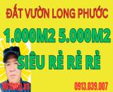 Đất Vườn Mặt Sông Long Phước 4.600m2 2MT Khu VIP Giá 10tr/m2 HÀNG HIẾM