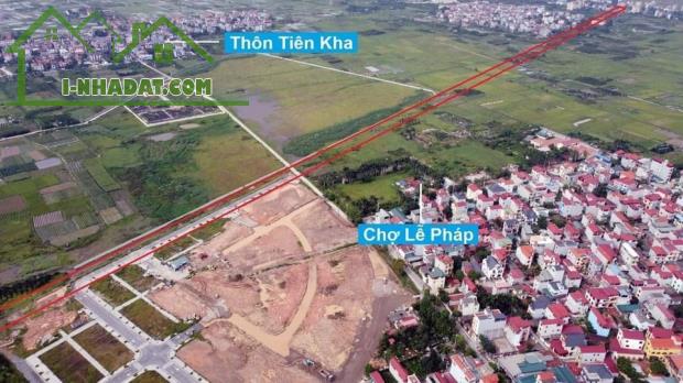 Đất đấu giá Tây Bắc Lễ Pháp Tiên Dương Đông Anh gần công viên Kim Quy - 6