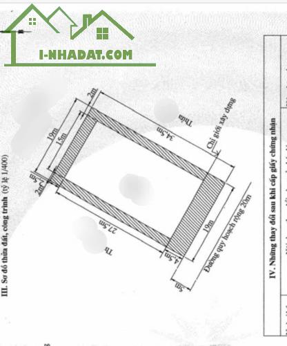 Bán lô đất biệt thự diện tích  655M tuyến 2 Lê Hồng Phong Hải An