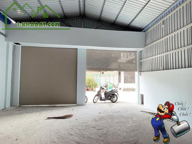 BÁN ĐẤT TẶNG MẶT TIỀN NHÀ XƯỞNG HIỆP THÀNH QUẬN 12 - HƠN 220M2, NGANG 8M, NỞ HẬU 12M - - 2