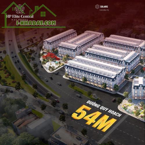 Sở hữu liền kề, Shophouse dự án HP Elite Central Kiến An, Hải Phòng chỉ từ 3 tỷ / căn 4 - 1