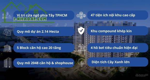 Cần bán căn hộ 2 phòng ngủ gần Chợ Bình Chánh, giá 930tr-trả trước 93tr, còn lại vay bank - 2