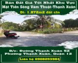 Chính Chủ Bán Đất Giá Tốt Nhất Khu Vực Mặt Tiền Sông Vàm Thuật-Thạnh X