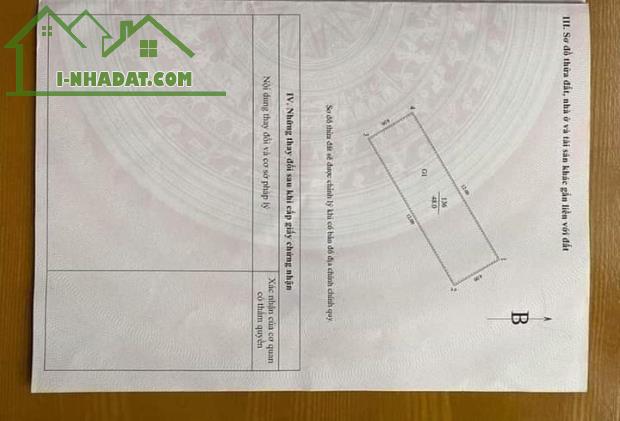 BÁN GẤP ĐẤT PHÂN LÔ NGUYỄN XIỂN, Ô TÔ TRÁNH, NGÕ THÔNG, 48M2, GIÁ TỐT.