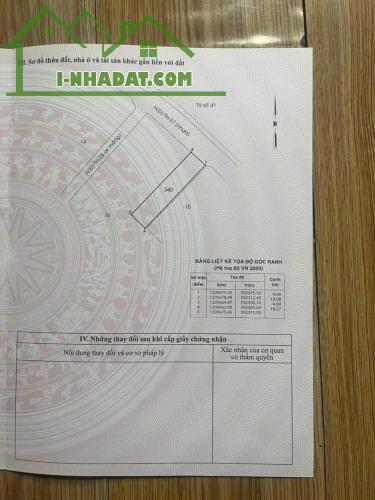 CHỦ GỬI BÁN 72M2 MẶT TIỀN - GIÁ 1 TỶ 389 TRIỆU -GẦN ỦY BAN NHÂN DÂN TÂN HIỆP