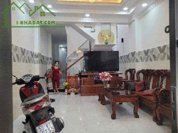 Bán nhà riêng Nguyễn Văn Khối-P9-Gò Vấp-72m2-4 tầng-6.8 tỷ-Hẻm ô tô - 1