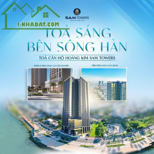 Căn 1PN view sông Hàn pháo Hoa cực đẹp tại SAM TOWERS, hỗ trợ vay 70%