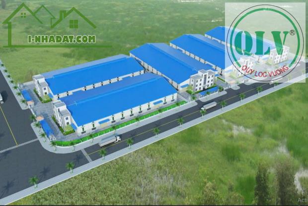 Cho thuê nhà xưởng kv 40.000m2 gồm 5 xưởng 5.000m2 ở KCN Hải Sơn Long An - 2