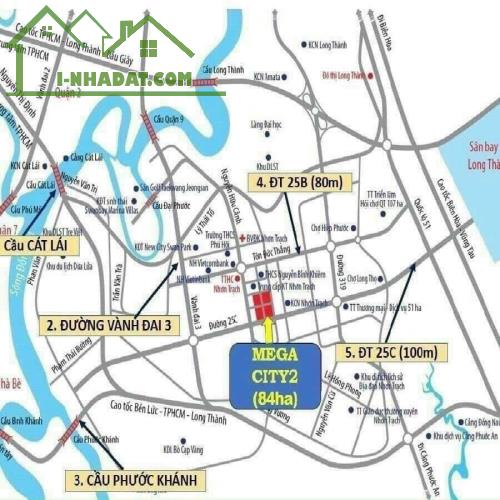 Bán lô đất đẹp tại khu đô thị Mega City 2, giá tốt đầu tư ngay hôm nay - 4