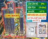 VINHOME GRAND PARK CĂN HỘ 2PN+1 - 67M2 CHIẾT KHẤU 36% CÒN 3.15 TỶ, VAY 70% HỖ TRỢ 24 THÁNG