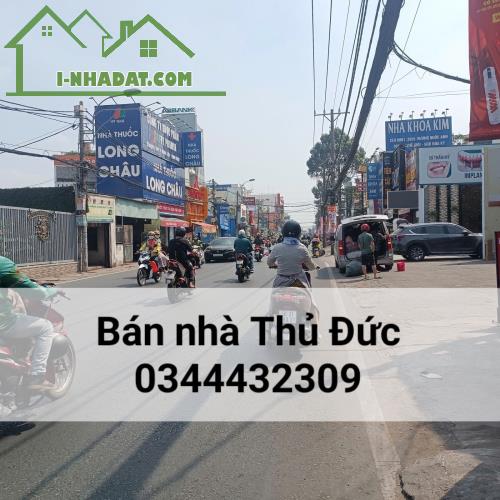 Bán nhà Thủ Đức, Mặt tiền kinh doanh, Ngay Lê Văn Việt, 140 m2, Ngang 6m, 10 tỷ nhỉnh - 2