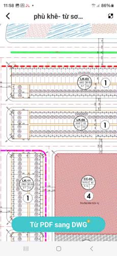 SỐC SỐC SỐC  ĐẤT NÀY KHÔNG MUA THÌ MUA ĐẤT NÀO   Hướng Đông Nam
 Đại An Phù Khê Từ Sơn Dt - 3