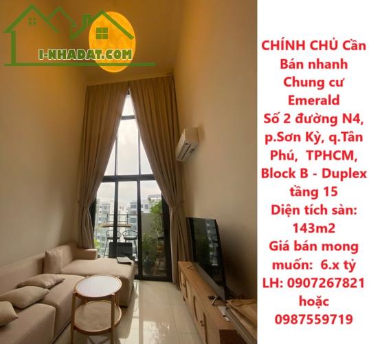 CHÍNH CHỦ Cần Bán nhanh căn chung cư view đẹp tại quận Tân Phú, TPHCM - 4