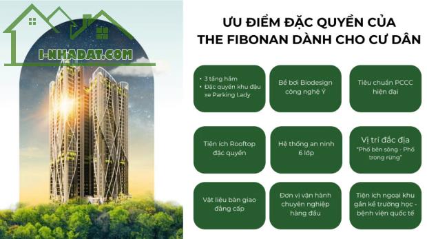 Bán quỹ ngoại giao The Fibonan, 3 slot ưu tiên tầng đẹp, căn đẹp, HTLS 0% 18th, ck 400tr - 4