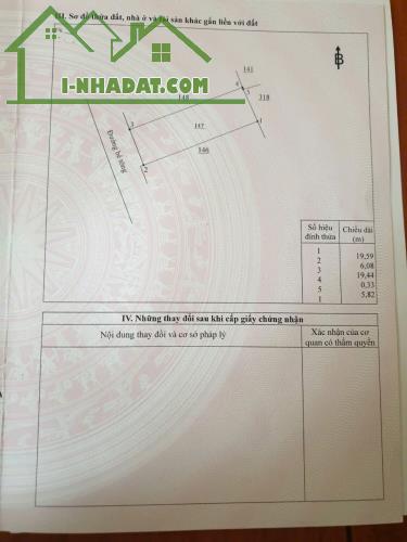 Nhà đất 120m2 thổ cư, tặng nhà cấp 4. Tam Phước, Biên Hòa. gần ngay KCN Tam Phước. - 2