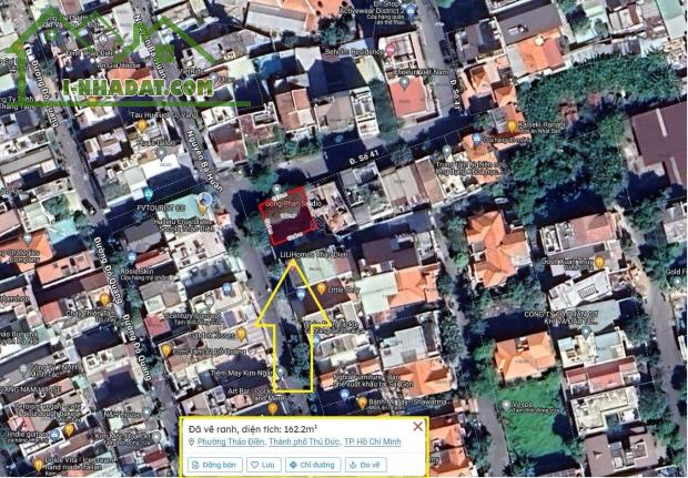 Bán Đất Góc 2 Mặt Tiền Đường Nguyễn Bá Huân,Thảo Điền,Q2 DT:162m2(13,8mx12,9m) Giá 55 Tỷ - 2