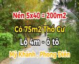 #238 ||🔥750tr🔥 Nền Đẹp 200m2, Rạch Chuối, Mỹ Khánh, Phong Điền.