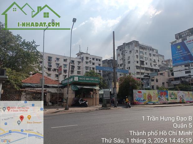 Cho thuê nguyên căn chung cư Viễn Đông, mặt tiền Trần Hưng Đạo Q5- 3tr/tháng - 3