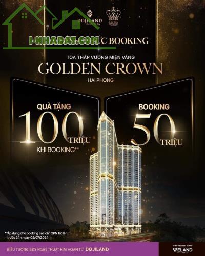 Thông tin nổi bật về căn hộ tại Golden Crown hải Phòng