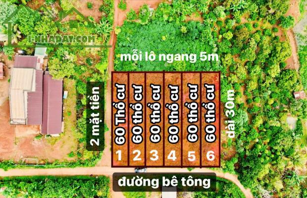 Đất thổ cư mà giá siêu rẻ Cư Pong- Krong Buk- Đắk Lắk đường bê tông quy hoạch 16m cách - 3