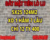 Mặt Tiền Lò Lu, 12 tỷ 400 Ngang 5m Trung Tâm Kinh Doanh Tốt, XD 1 Hầm 7 Lầu Đắc Địa