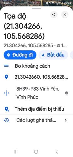 CHÍNH CHỦ Cần Bán Lô Đất Tại Đông Quý, Phường Đồng Tâm, Thành phố Vĩnh Yên, Vĩnh Phúc