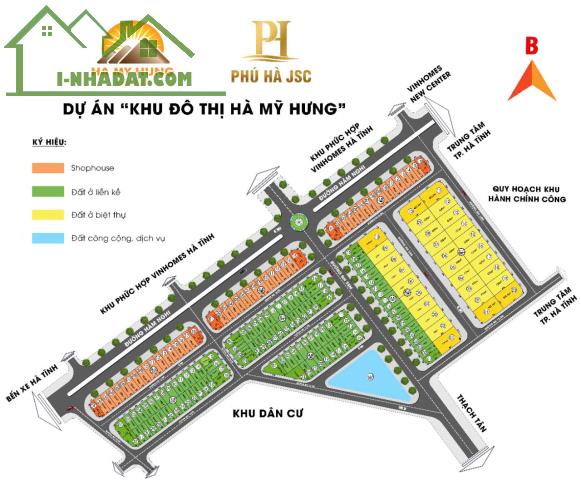 Giá 24 triệu/m2. Đất Biệt Thự, Liền Kề - Khu đô thị Hà Mỹ Hưng - Đường Hàm Nghi - TP Hà - 2