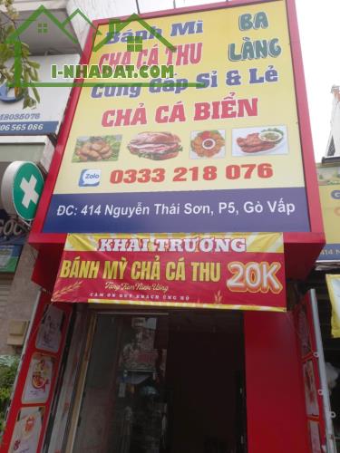 Do bận con nhỏ nên sang gấp mặt bằng đường lớn Nguyễn Thái Sơn