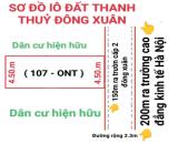 Bán gấp 107m đất full thổ cư Đông Xuân Sóc Sơn ôtô thông giá hơn tỷ