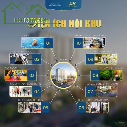 Bán căn 2PN 76m2 4,82 tỷ - 3PN 94m2 5,7 tỷ. Bàn giao ở ngay, nhà mới HTCB De Capella Q2