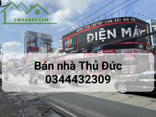 Bán nhà Thủ Đức, Mặt tiền kinh doanh, Đỗ Xuân Hợp, HĐ Thuê 66 triệu/th, 245 m2 - 1