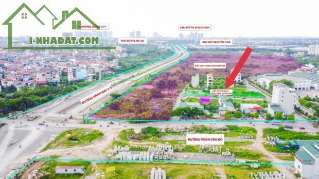 Bán Đất Dịch Vụ Vân Canh Khu 1.77ha. 48m2 Mặt Đường 12m cả vỉa hè View công viên cây xanh. - 5