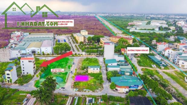 Bán Đất Dịch Vụ Vân Canh Khu 1.77ha. 48m2 Mặt Đường 12m cả vỉa hè View công viên cây xanh. - 2