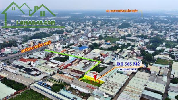 Cần bán gấp lô đất đẹp 585m2  tại Bến Cam, xã Phước Thiền, Nhơn Trạch. - 4