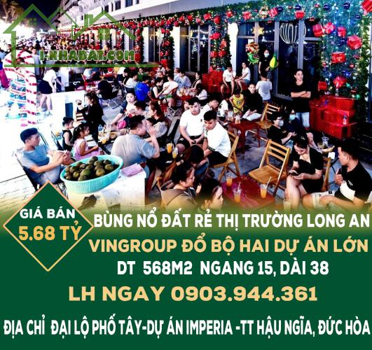 BÙNG NỔ ĐẤT RẺ THỊ TRƯỜNG LONG AN, VINGROUP ĐỔ BỘ HAI DỰ ÁN LỚN