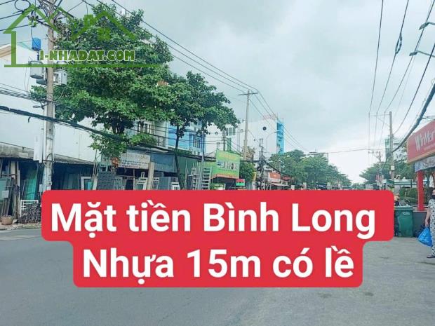 Ngộp Bank 11 tỷ Gấp Bán nhà mặt tiền đường Bình Long căn góc kinh doanh Đỉnh ko lộ giới - 4