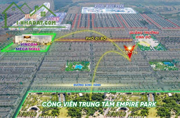 Siêu phẩm Shophouse xẻ khe cực hiếm - Đơn giá tốt nhất Vinhomes Ocean Park 2