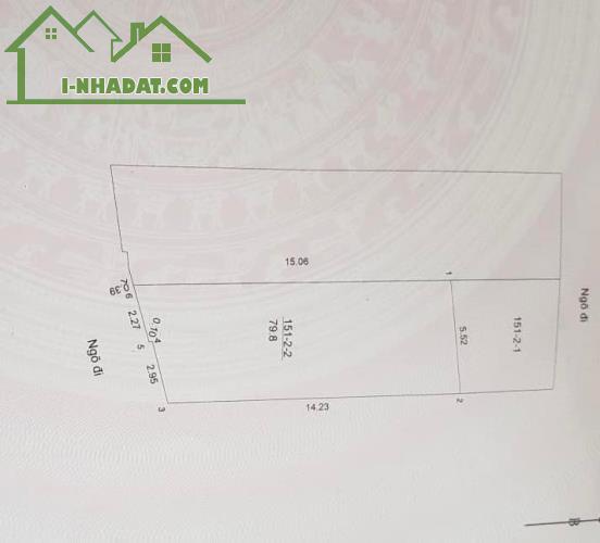 Bán đất Yên Lạc-DT 80 m2,MT 5,5m.PHÂN LÔ-Ô TÔ TRÁNH-BÁN ĐẤT.