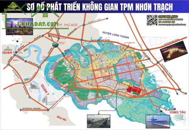 Saigonland Cần bán 20 nền đất dự án HUD và XDHN sổ sẵn với giá cực tốt tại Nhơn Trạch - 2