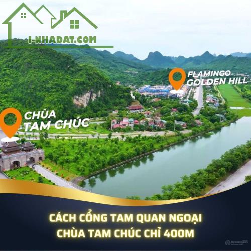 Flamingo Golden Hill - Cơ hội sở hữu Biệt thự, Shophouse 4 tầng view hồ Tam Chúc