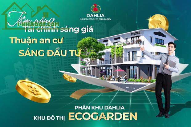 Nhà liền kề Dahlia - view công viên Ecogarden Huế - 4