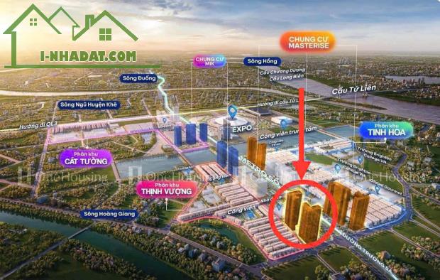 Duy nhất 1 căn Studio Masteri Grand Avenue - Dự án VinHome Cổ Loa - VinHomes Global Gate - 5