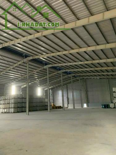 Cho Thuê 1.850m2 Kho Xưởng Ngoài KCN Mỹ Phước Bến Cát BD DT Đất 2.300m2