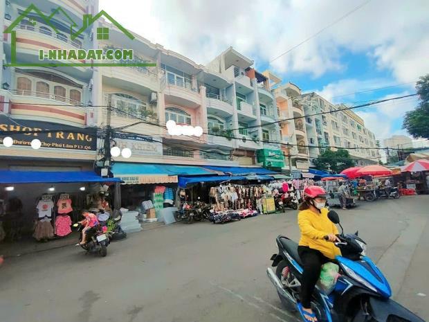 MTKD CHỢ PHÚ LÂM, Q6, 4 TẦNG, 4X17M