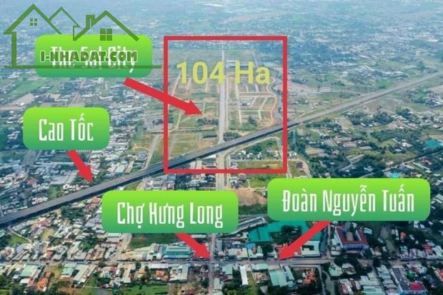 THANH LÝ ĐẤT NỀN NGAY KCN HẢI SƠN , DỰ ÁN THE SOL CITY CẦN GUỘC ,LONG AN, 100M2, THỔ CƯ 10 - 1