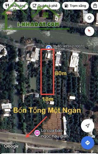 Vườn Sầu Riêng 1491m2, Cách Chợ Trường Long A khoảng 800m. Có 100m Thổ Cư - 4